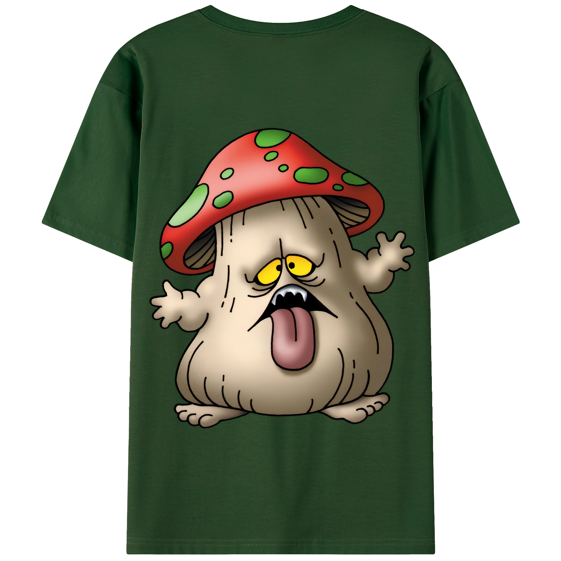 （画像用） ドラゴンクエスト Doragon Kuesuto Dragon Quest 綿100％半袖Tシャツ（背面プリント）